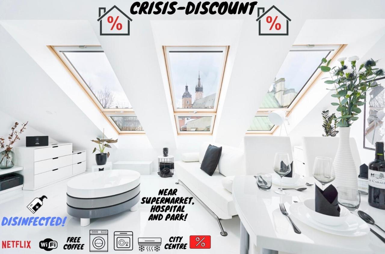 Unique Design Loft In Middle Of Centre Of Old Town With Netflix Lejlighed Kraków Eksteriør billede